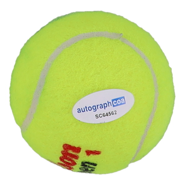 Matteo Berrettini Signed Tennis Ball (ACOA) at PristineAuction.com Matteo Berrettini Signed Tennis Ball (ACOA) at PristineAuction.com