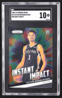 Victor Wembanyama 2023-24 Panini Prizm Instant Impact #3 RC (SGC 10) at PristineAuction.com