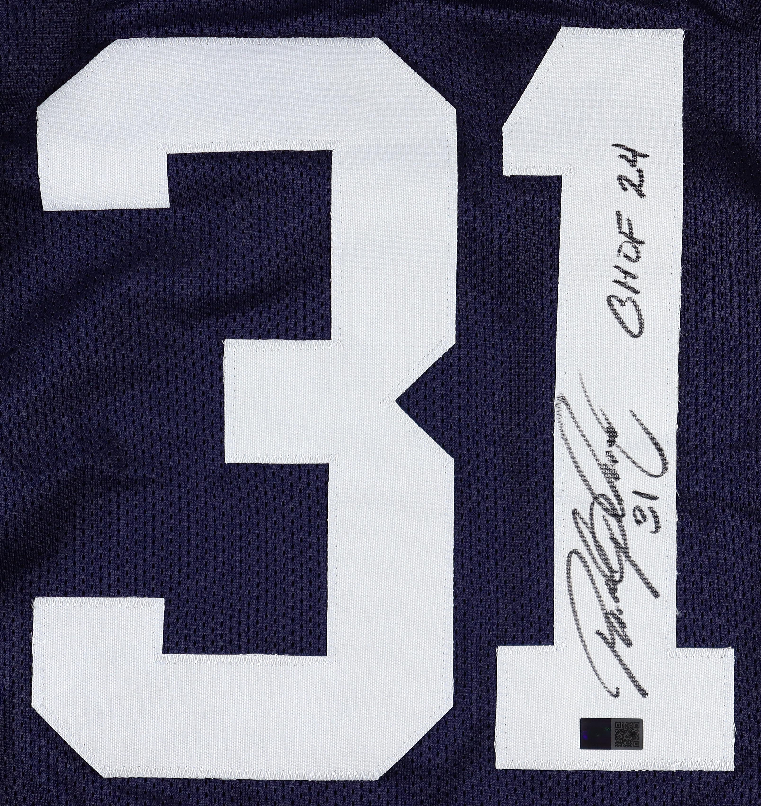 Paul Posluszny Signed Career Highlight Stat Jersey Inscribed "CHOF 24" (TSE) at PristineAuction.com Paul Posluszny Signed Career Highlight Stat Jersey Inscribed "CHOF 24" (TSE) at PristineAuction.com