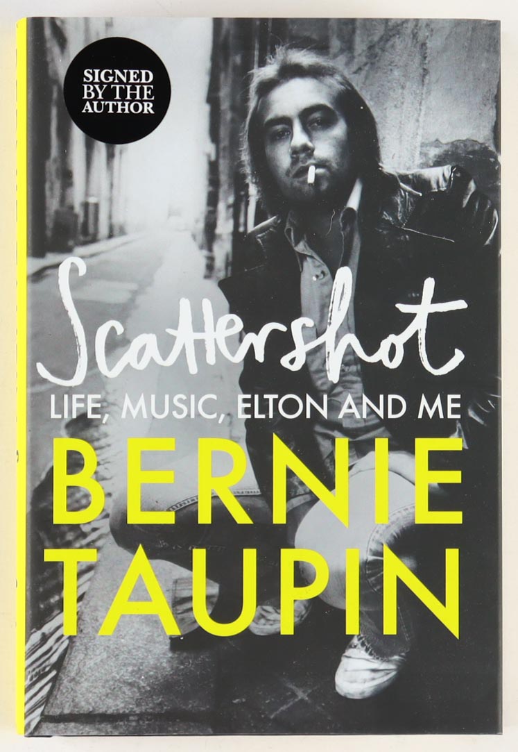 Bernie Taupin Signed "Scattershot: Life, Music, Elton & Me" Hardcover Book (Beckett) at PristineAuction.com Bernie Taupin Signed "Scattershot: Life, Music, Elton & Me" Hardcover Book (Beckett) at PristineAuction.com
