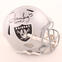 Howie Long Signed Raiders Full-Size Speed Helmet (Beckett) at PristineAuction.com