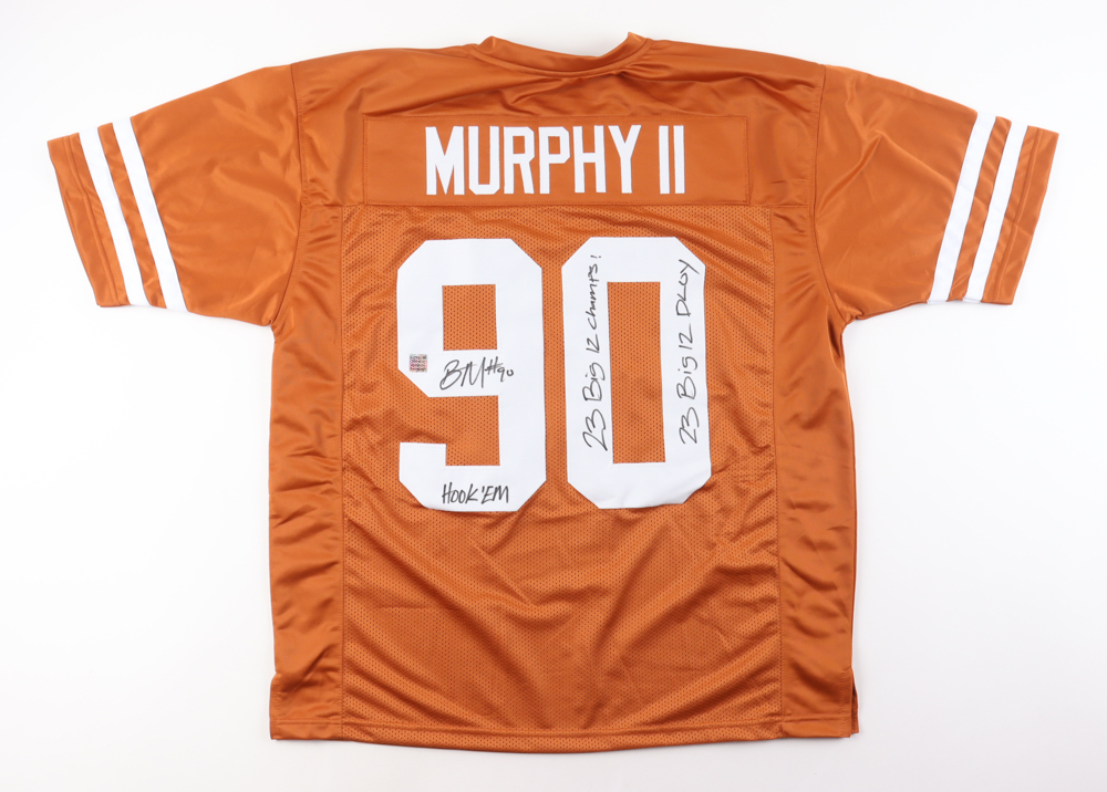 Byron Murphy II Signed Jersey With Multiple Inscriptions (Playball Ink) at PristineAuction.com Byron Murphy II Signed Jersey With Multiple Inscriptions (Playball Ink) at PristineAuction.com