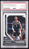 Victor Wembanyama 2023-24 Panini Instant #19 RC (PSA 10) at PristineAuction.com