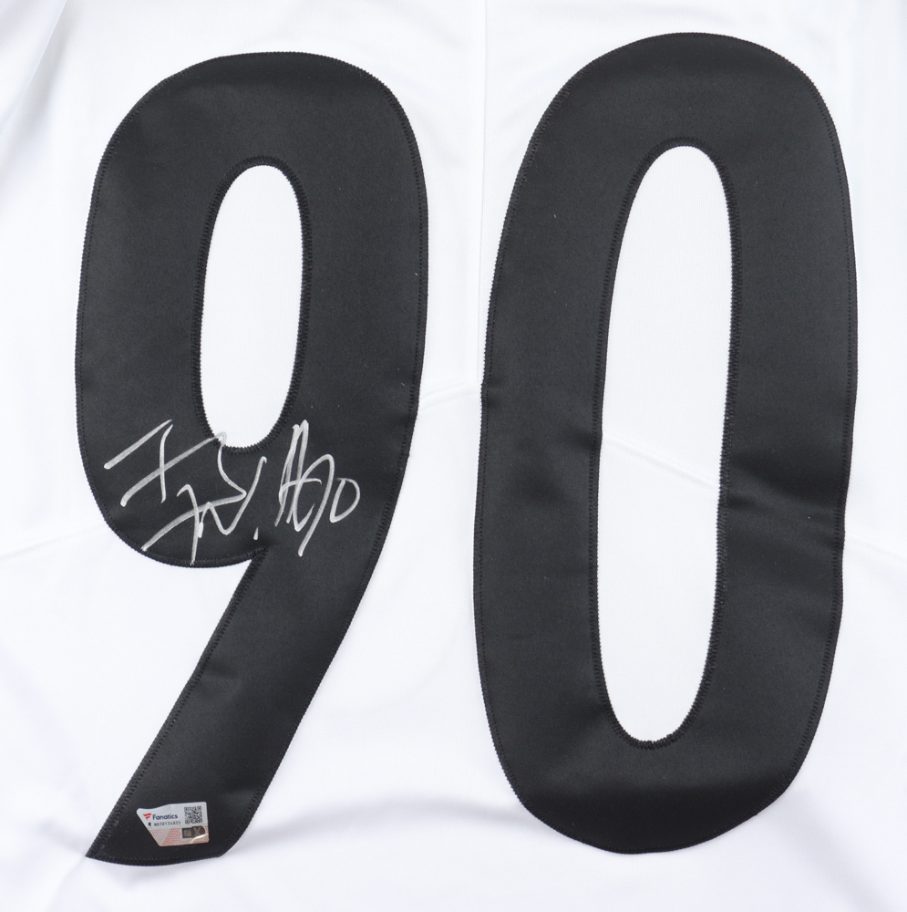 T. J. Watt Signed Steelers Jersey (Fanatics) at PristineAuction.com T. J. Watt Signed Steelers Jersey (Fanatics) at PristineAuction.com