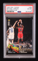 Michael Jordan 1995-96 Collector's Choice Player's Club #353 PT (PSA 6) at PristineAuction.com