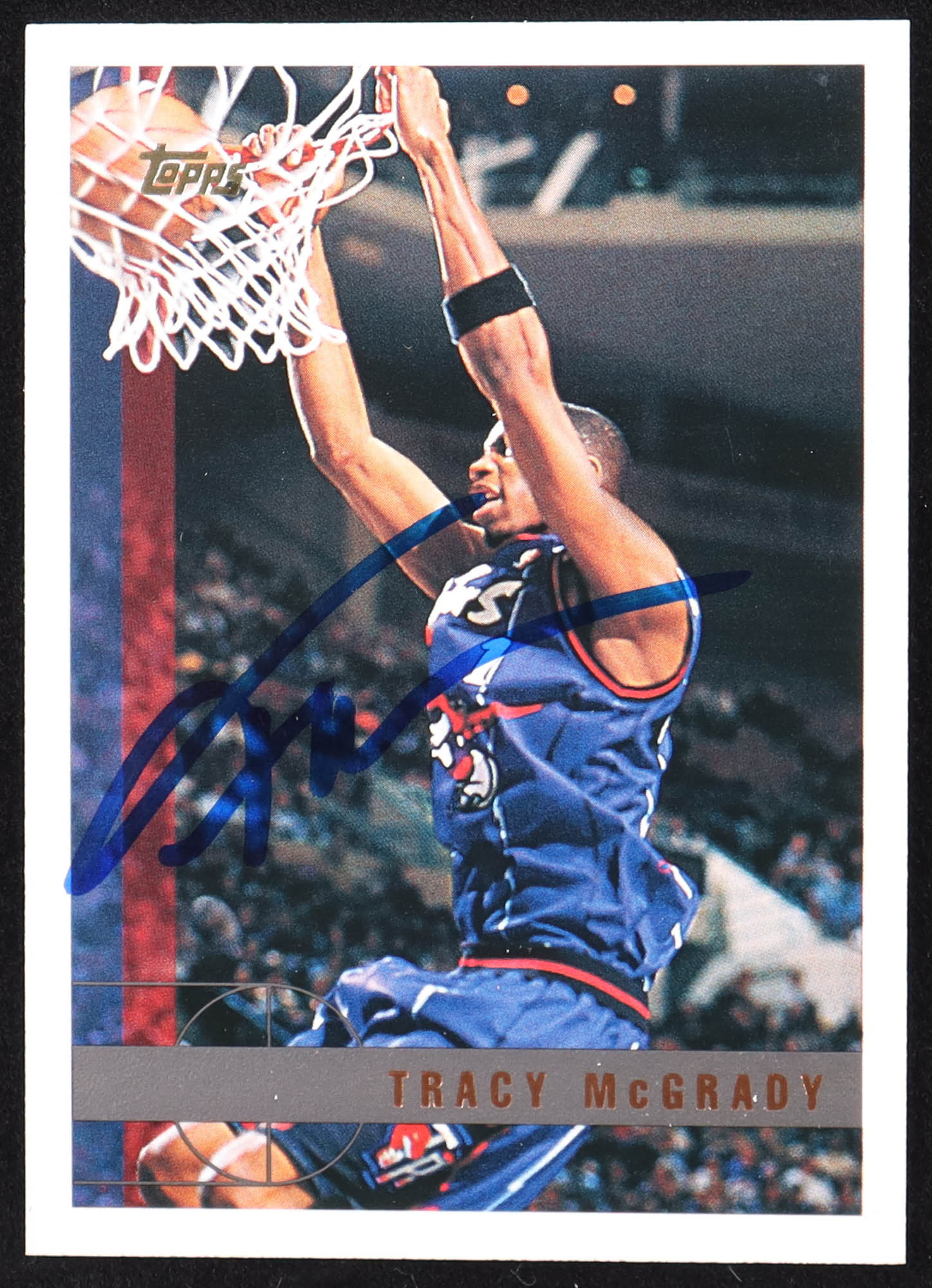 Tracy McGrady Signed 1997-98 Topps #125 RC (Beckett) at PristineAuction.com Tracy McGrady Signed 1997-98 Topps #125 RC (Beckett) at PristineAuction.com