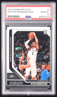 Victor Wembanyama 2023-24 Panini Instant #5 RC (PSA 10) at PristineAuction.com