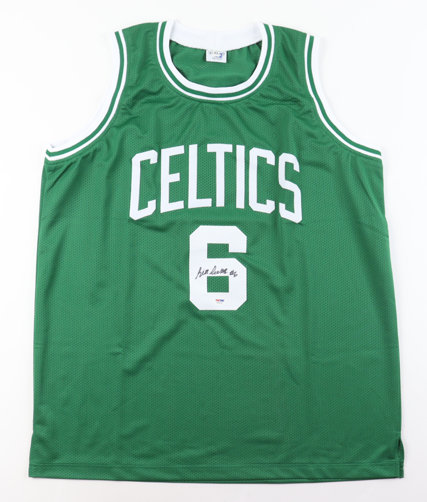Bill Russell Signed Jersey (DA & PSA) at PristineAuction.com Bill Russell Signed Jersey (DA & PSA) at PristineAuction.com