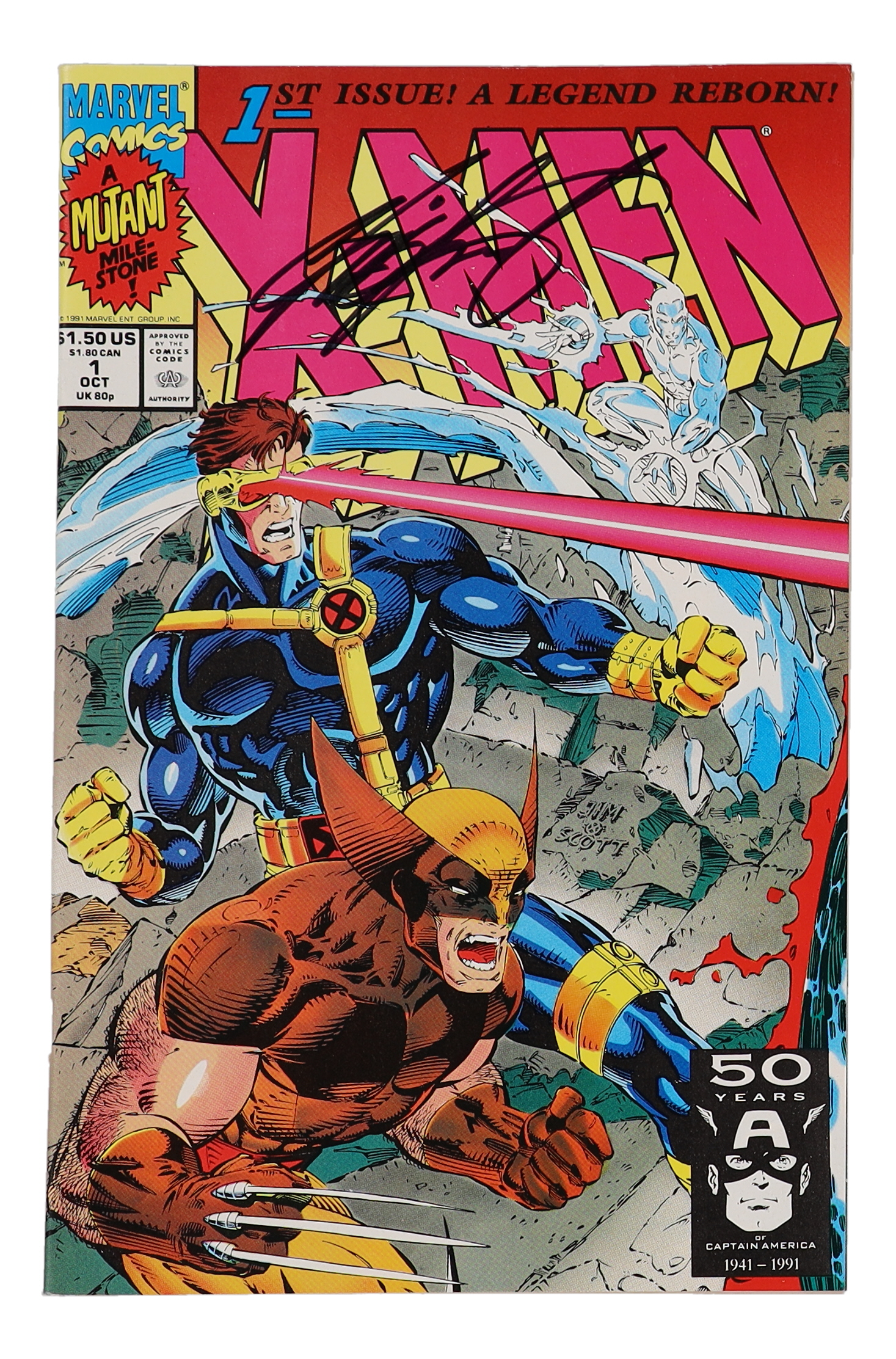 Chris Claremont Signed 1991 "X-Men" Vol. 1 No. 1 Marvel Comic Book (JSA) at PristineAuction.com Chris Claremont Signed 1991 "X-Men" Vol. 1 No. 1 Marvel Comic Book (JSA) at PristineAuction.com