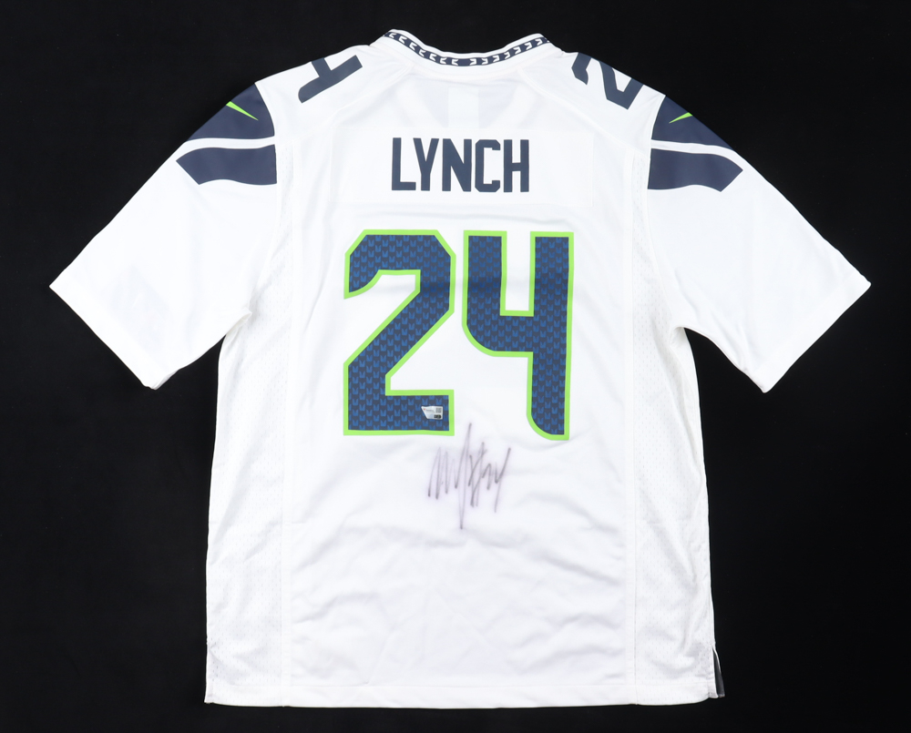 Marshawn Lynch Signed Seahawks Jersey (Fanatics) at PristineAuction.com Marshawn Lynch Signed Seahawks Jersey (Fanatics) at PristineAuction.com