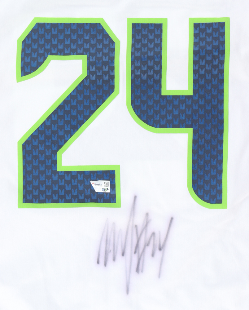 Marshawn Lynch Signed Seahawks Jersey (Fanatics) at PristineAuction.com Marshawn Lynch Signed Seahawks Jersey (Fanatics) at PristineAuction.com