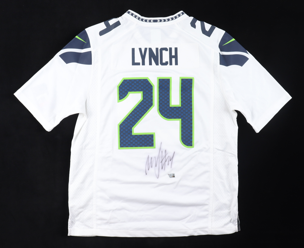 Marshawn Lynch Signed Seahawks Jersey (Fanatics) at PristineAuction.com Marshawn Lynch Signed Seahawks Jersey (Fanatics) at PristineAuction.com