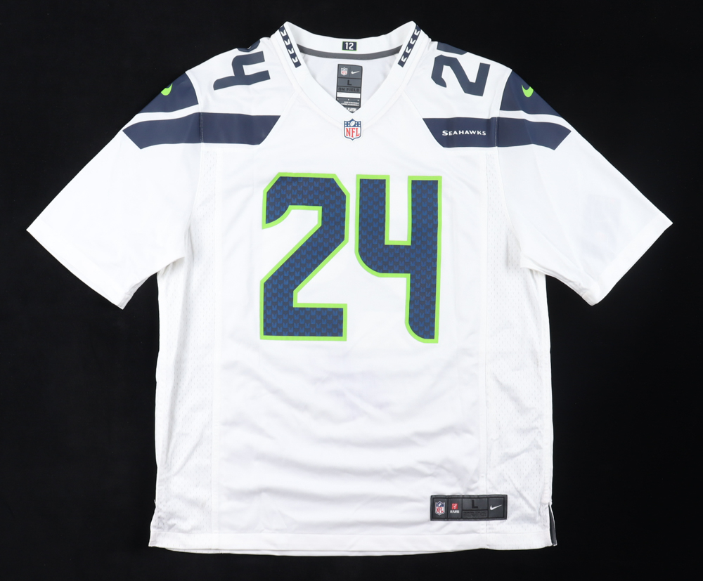 Marshawn Lynch Signed Seahawks Jersey (Fanatics) at PristineAuction.com Marshawn Lynch Signed Seahawks Jersey (Fanatics) at PristineAuction.com