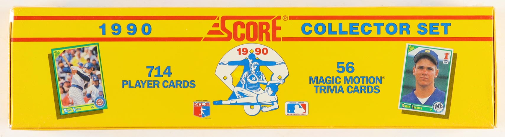 1990 Score Baseball Complete Set of (704) Cards with Bo Jackson #697 FB/BB, Sammy Sosa #558 RC, Frank Thomas #663 RC, Bernie Williams #619 RC at PristineAuction.com 1990 Score Baseball Complete Set of (704) Cards with Bo Jackson #697 FB/BB, Sammy Sosa #558 RC, Frank Thomas #663 RC, Bernie Williams #619 RC at PristineAuction.com