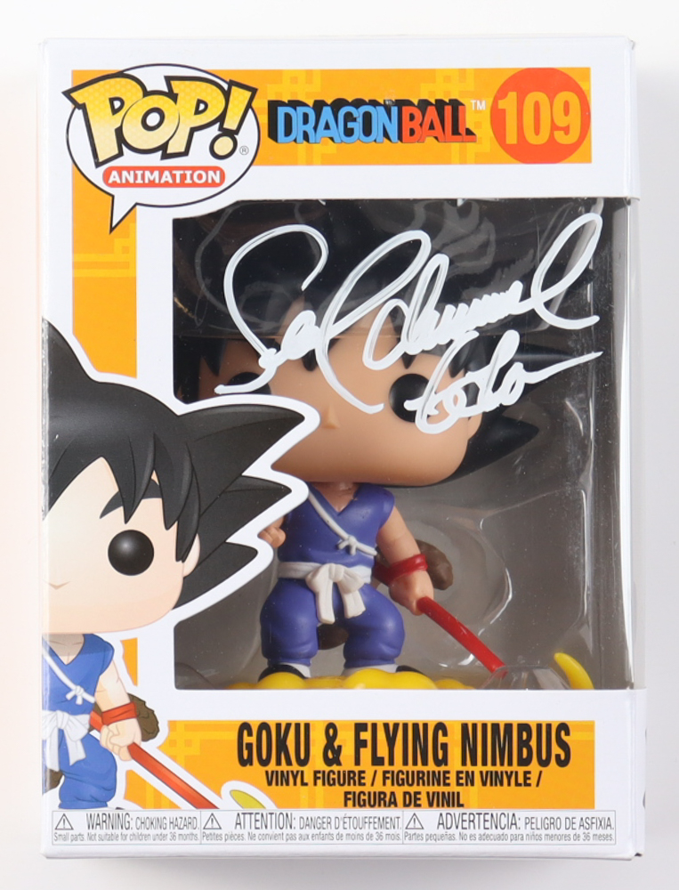 Sean Schemmel Signed "Dragon Ball Z" #109 Goku & Flying Nimbus Funko Pop! Vinyl Figure (Beckett) at PristineAuction.com Sean Schemmel Signed "Dragon Ball Z" #109 Goku & Flying Nimbus Funko Pop! Vinyl Figure (Beckett) at PristineAuction.com