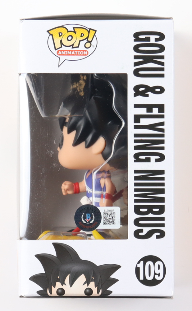 Sean Schemmel Signed "Dragon Ball Z" #109 Goku & Flying Nimbus Funko Pop! Vinyl Figure (Beckett) at PristineAuction.com Sean Schemmel Signed "Dragon Ball Z" #109 Goku & Flying Nimbus Funko Pop! Vinyl Figure (Beckett) at PristineAuction.com