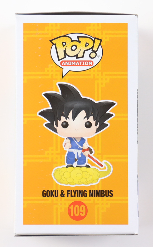 Sean Schemmel Signed "Dragon Ball Z" #109 Goku & Flying Nimbus Funko Pop! Vinyl Figure (Beckett) at PristineAuction.com Sean Schemmel Signed "Dragon Ball Z" #109 Goku & Flying Nimbus Funko Pop! Vinyl Figure (Beckett) at PristineAuction.com