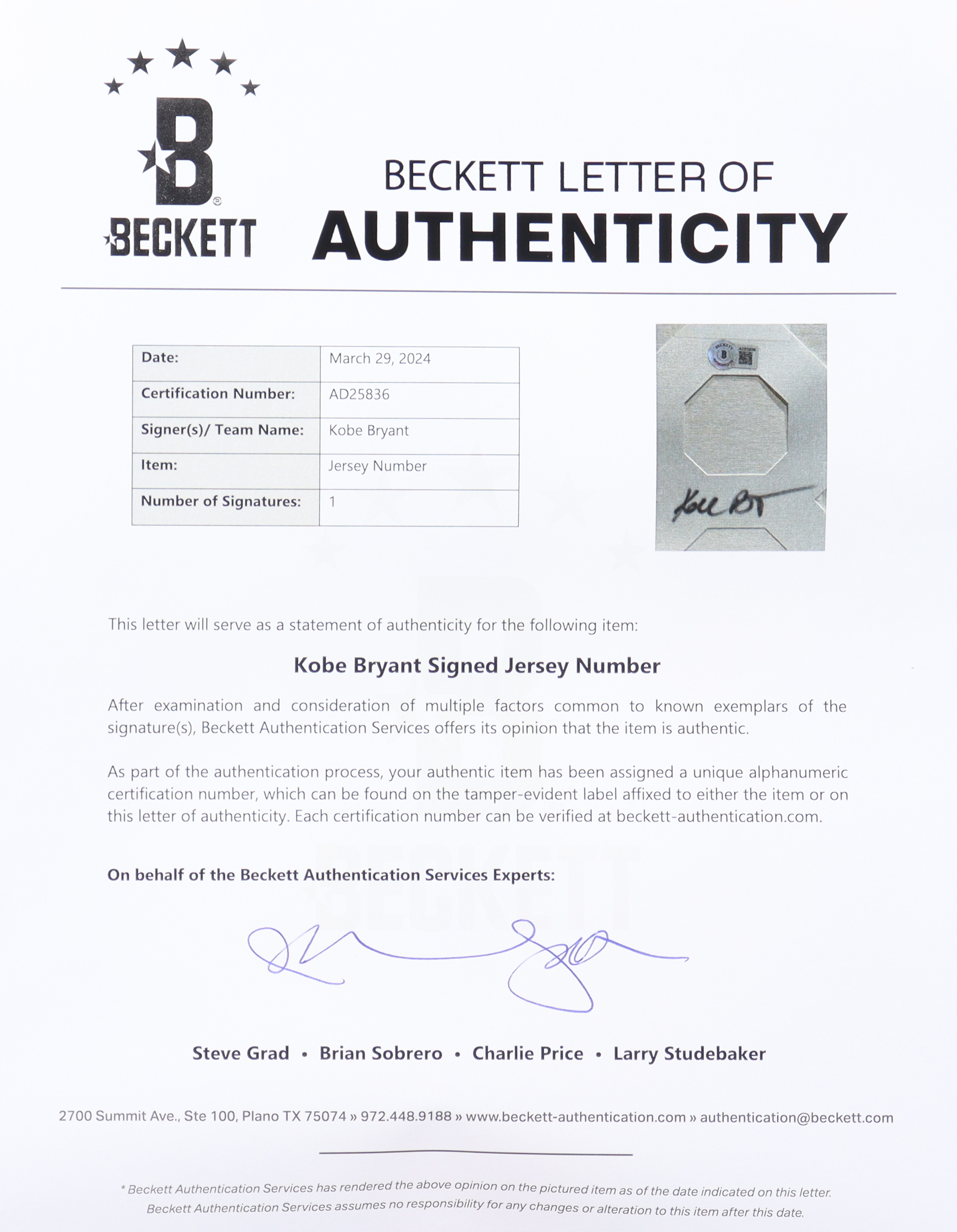 Kobe Bryant Signed LE 1996-97 Lakers Mitchell & Ness Jersey #5/8 (PSA & Beckett) at PristineAuction.com Kobe Bryant Signed LE 1996-97 Lakers Mitchell & Ness Jersey #5/8 (PSA & Beckett) at PristineAuction.com