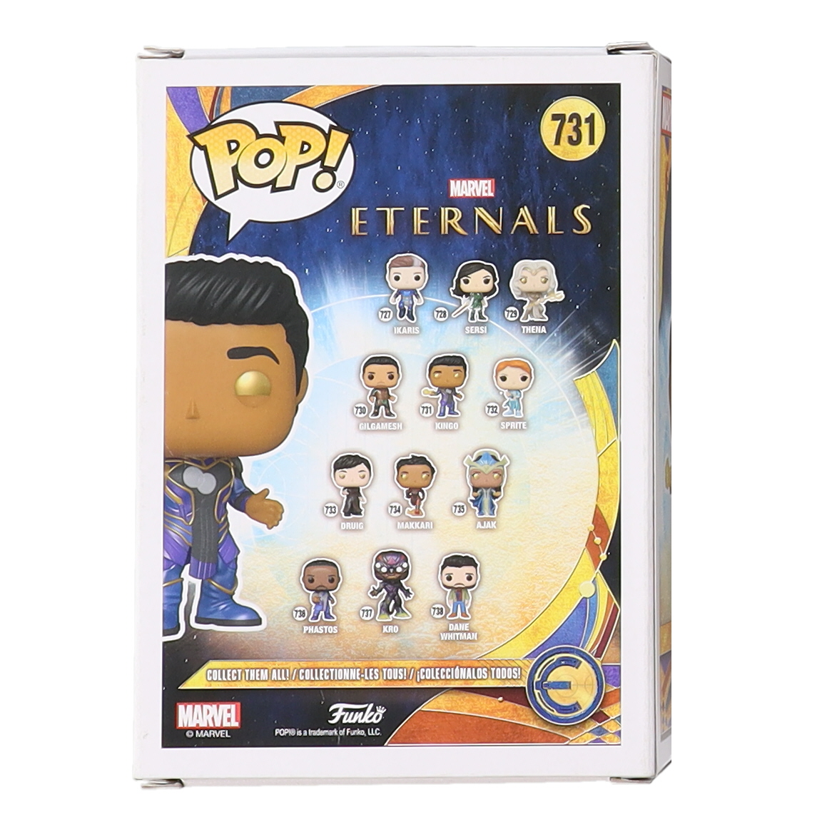 Kumail Nanjiani Signed "Eternals" #731 Kingo Funko Pop! Vinyl Figure (ACOA) at PristineAuction.com Kumail Nanjiani Signed "Eternals" #731 Kingo Funko Pop! Vinyl Figure (ACOA) at PristineAuction.com