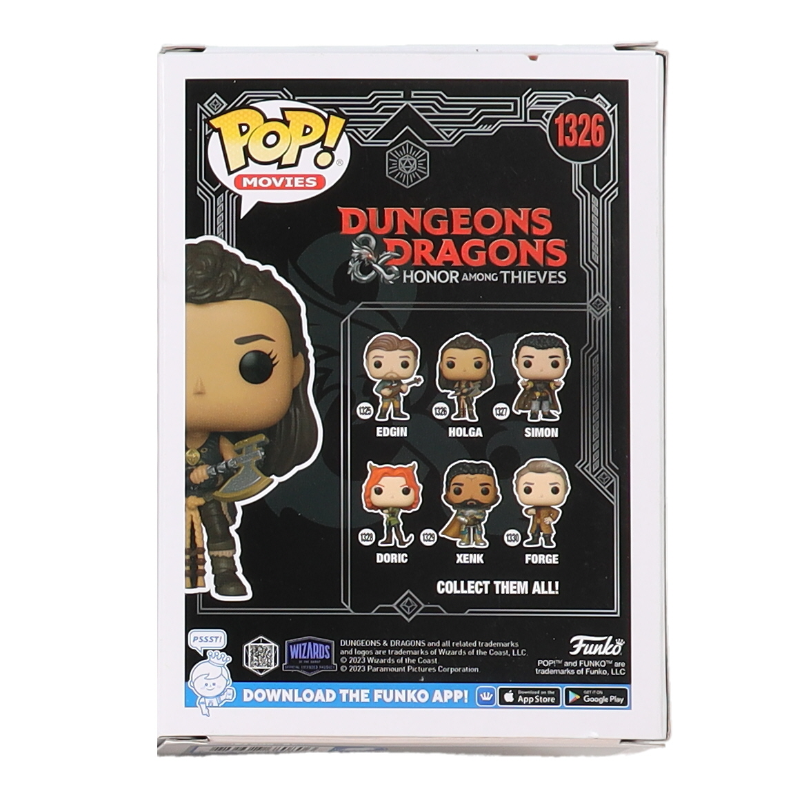 Michelle Rodriguez Signed "Dungeons & Dragons: Honor Among Thieves" #1326 Holga Funko Pop! Vinyl Figure (ACOA) at PristineAuction.com Michelle Rodriguez Signed "Dungeons & Dragons: Honor Among Thieves" #1326 Holga Funko Pop! Vinyl Figure (ACOA) at PristineAuction.com