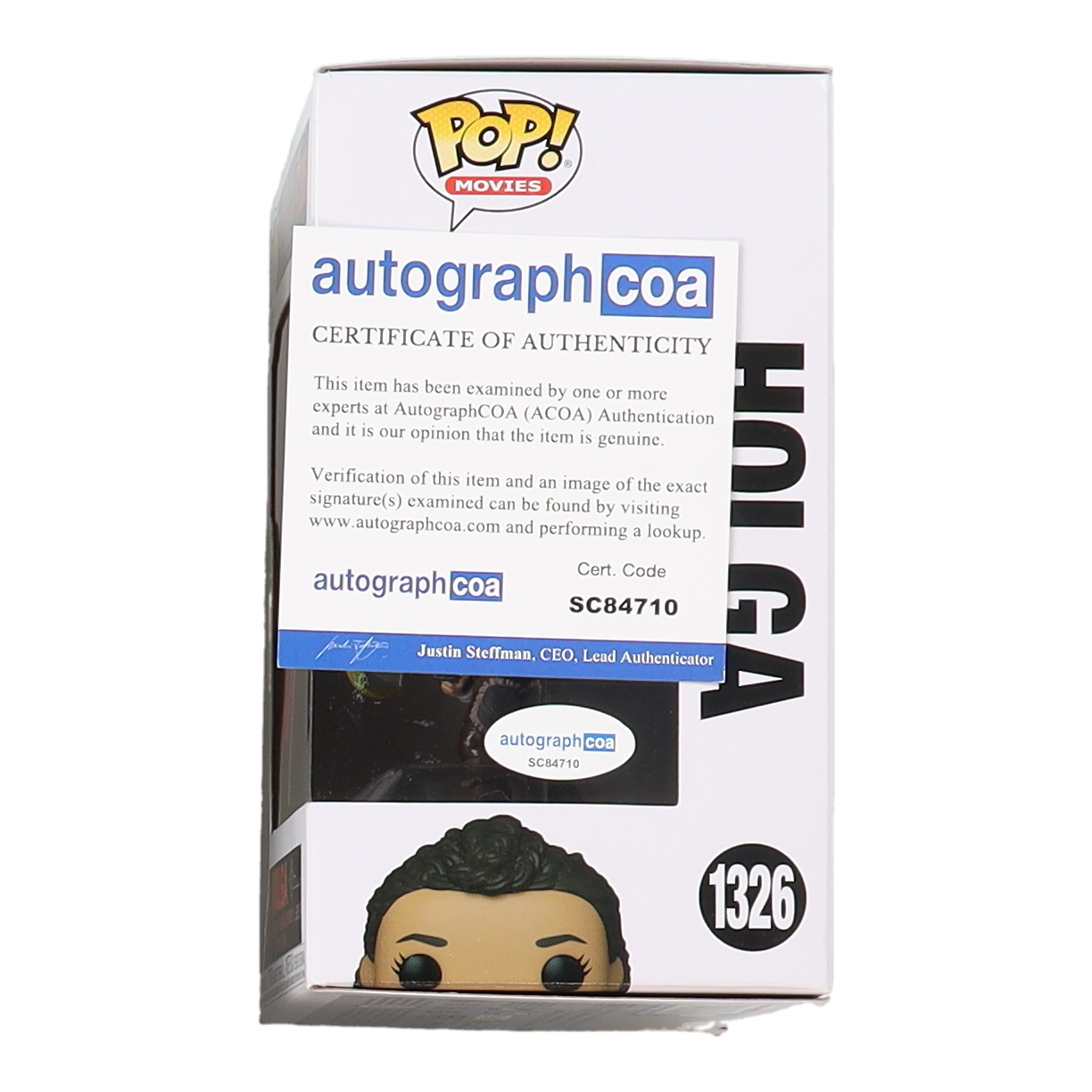 Michelle Rodriguez Signed "Dungeons & Dragons: Honor Among Thieves" #1326 Holga Funko Pop! Vinyl Figure (ACOA) at PristineAuction.com Michelle Rodriguez Signed "Dungeons & Dragons: Honor Among Thieves" #1326 Holga Funko Pop! Vinyl Figure (ACOA) at PristineAuction.com