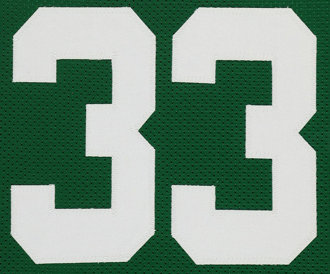 Larry Bird Custom Framed Jersey Display at PristineAuction.com Larry Bird Custom Framed Jersey Display at PristineAuction.com