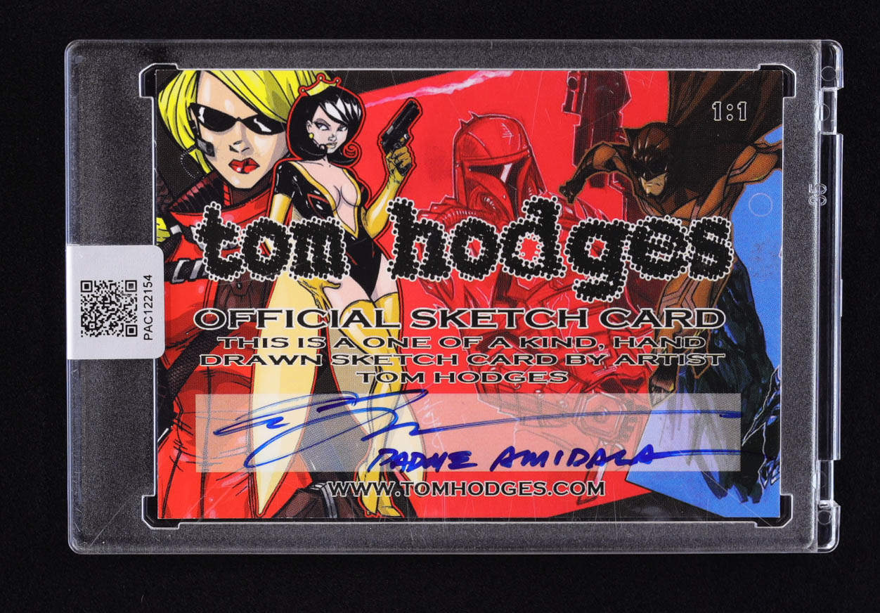 Padme Amidala | Star Wars | Original Art Sketch Card by Tom Hodges (1/1 Original Art) at PristineAuction.com Padme Amidala | Star Wars | Original Art Sketch Card by Tom Hodges (1/1 Original Art) at PristineAuction.com