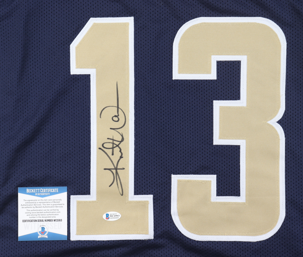 Kurt Warner Signed Jersey (Beckett) at PristineAuction.com Kurt Warner Signed Jersey (Beckett) at PristineAuction.com