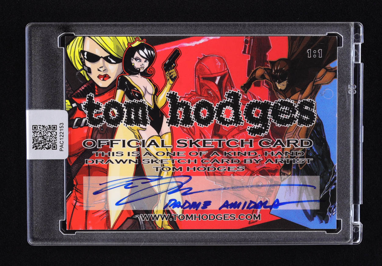 Padme Amidala | Star Wars | Original Art Sketch Card by Tom Hodges (1/1 Original Art) at PristineAuction.com Padme Amidala | Star Wars | Original Art Sketch Card by Tom Hodges (1/1 Original Art) at PristineAuction.com