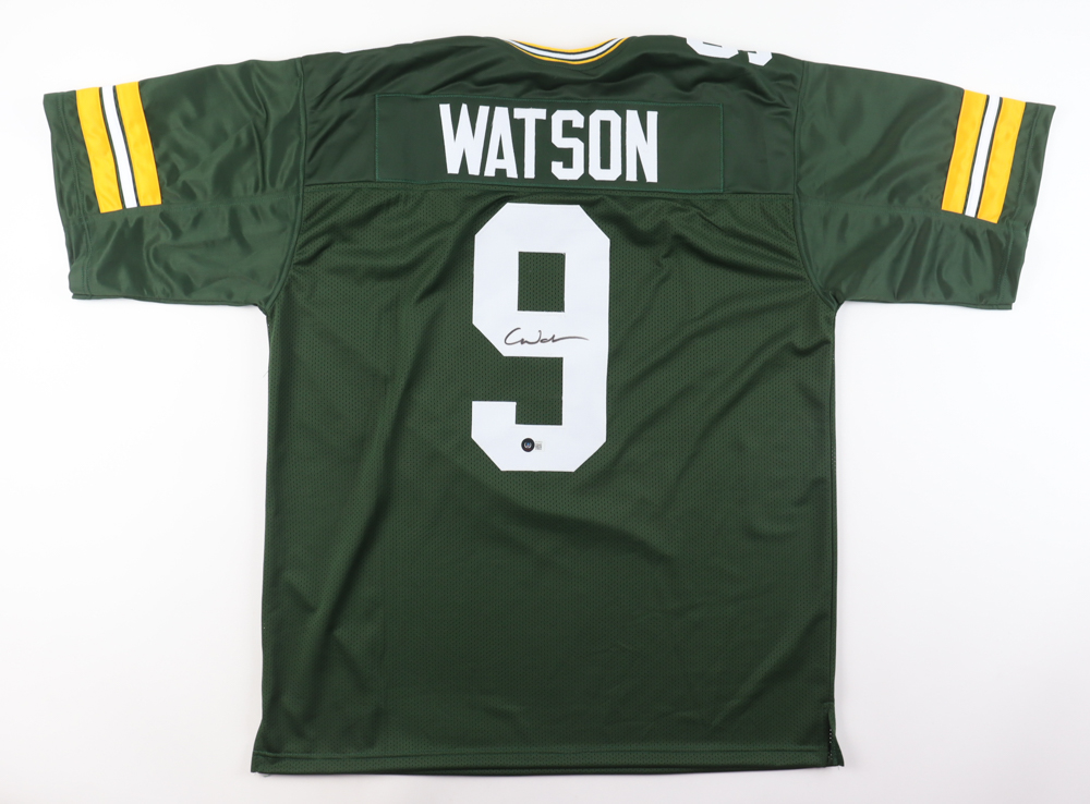 Christian Watson Signed Jersey (Beckett) at PristineAuction.com Christian Watson Signed Jersey (Beckett) at PristineAuction.com