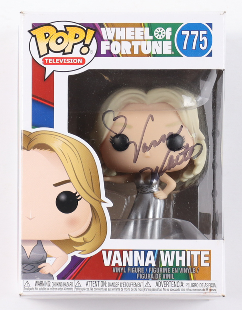 Vanna White Signed "Wheel of Fortune" Vanna White #775 Funko Pop! Vinyl Figure (Beckett) at PristineAuction.com Vanna White Signed "Wheel of Fortune" Vanna White #775 Funko Pop! Vinyl Figure (Beckett) at PristineAuction.com