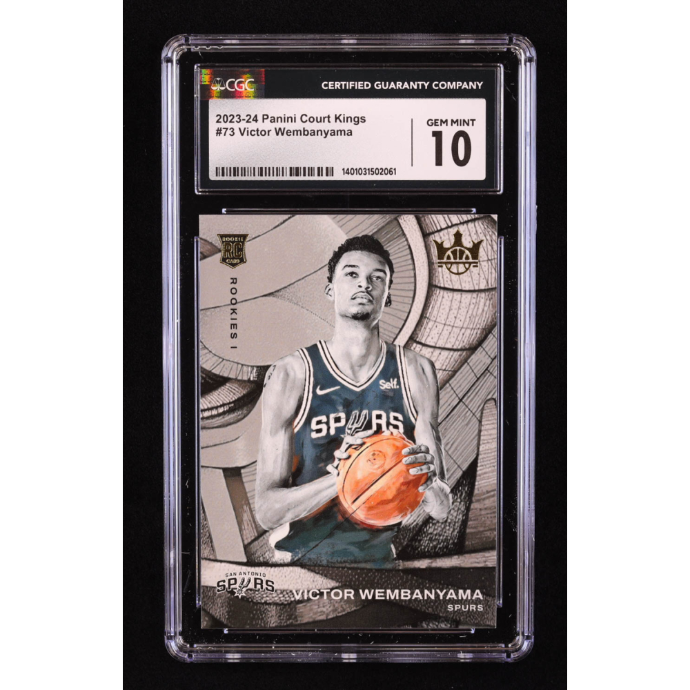 Victor Wembanyama 2023-24 Court Kings #73 RC (CGC 10) | Pristine 