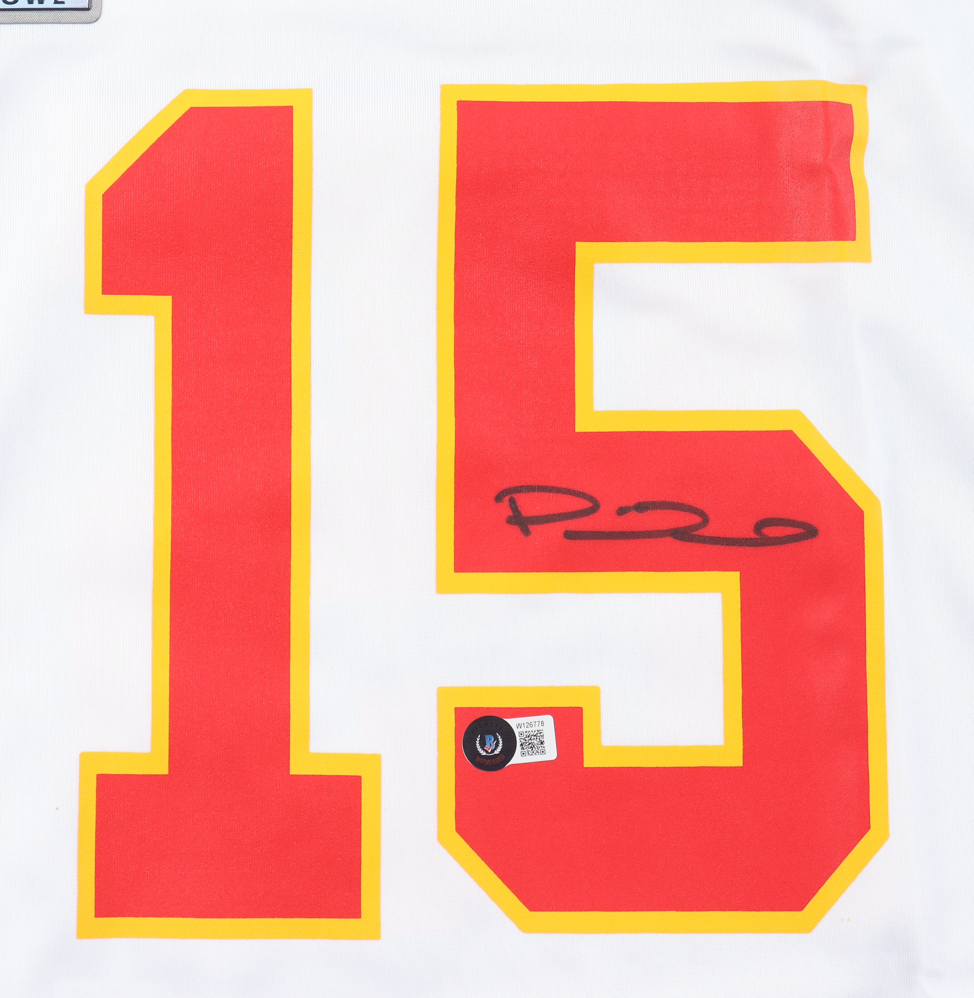 Patrick Mahomes II Signed Chiefs Nike Jersey with Super Bowl LVII Patch (Beckett) at PristineAuction.com Patrick Mahomes II Signed Chiefs Nike Jersey with Super Bowl LVII Patch (Beckett) at PristineAuction.com