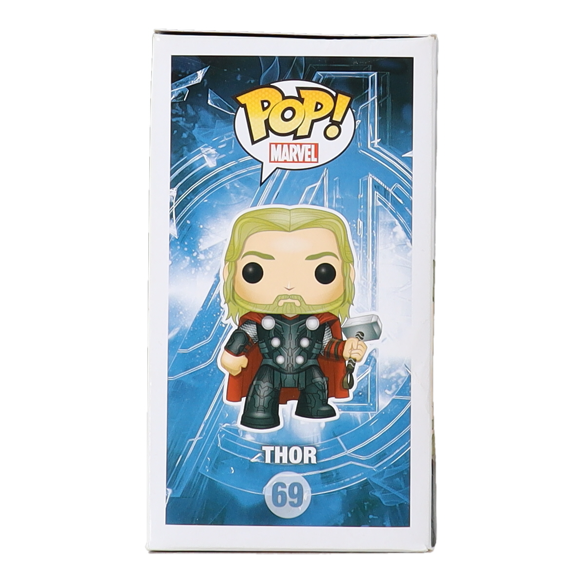 Chris Hemsworth Signed "Marvel Avengers: Age of Ultron" #69 Thor Funko Pop! Bobble-Head Vinyl Figure (Beckett) at PristineAuction.com Chris Hemsworth Signed "Marvel Avengers: Age of Ultron" #69 Thor Funko Pop! Bobble-Head Vinyl Figure (Beckett) at PristineAuction.com