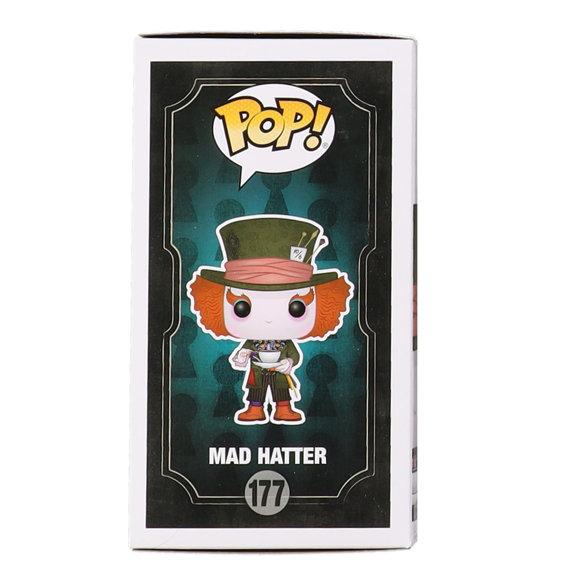 Johnny Depp Signed "Alice In Wonderland" #177 Mad Hatter Funko Pop! Vinyl Figure (Beckett) at PristineAuction.com Johnny Depp Signed "Alice In Wonderland" #177 Mad Hatter Funko Pop! Vinyl Figure (Beckett) at PristineAuction.com