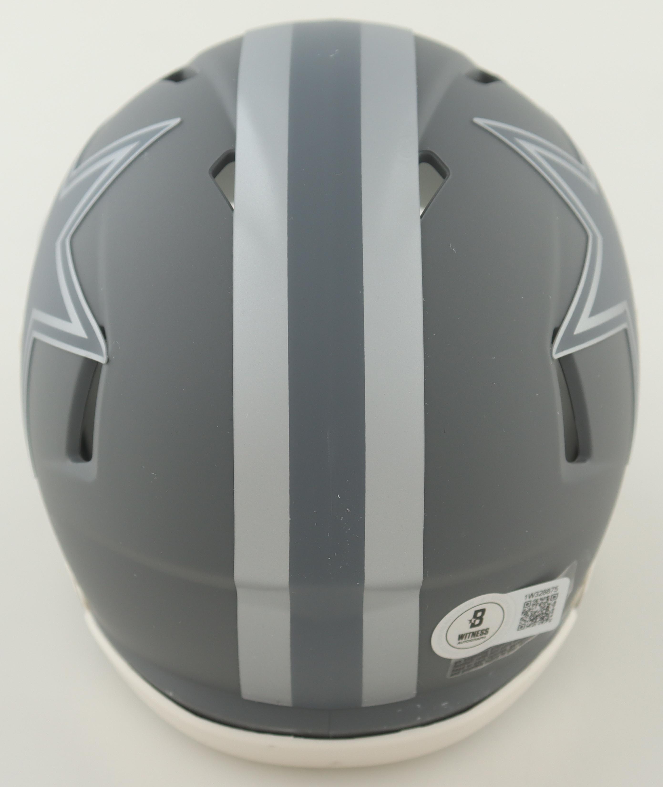 DaRon Bland Signed Cowboys Slate Alternate Speed Mini Helmet (Beckett) at PristineAuction.com DaRon Bland Signed Cowboys Slate Alternate Speed Mini Helmet (Beckett) at PristineAuction.com