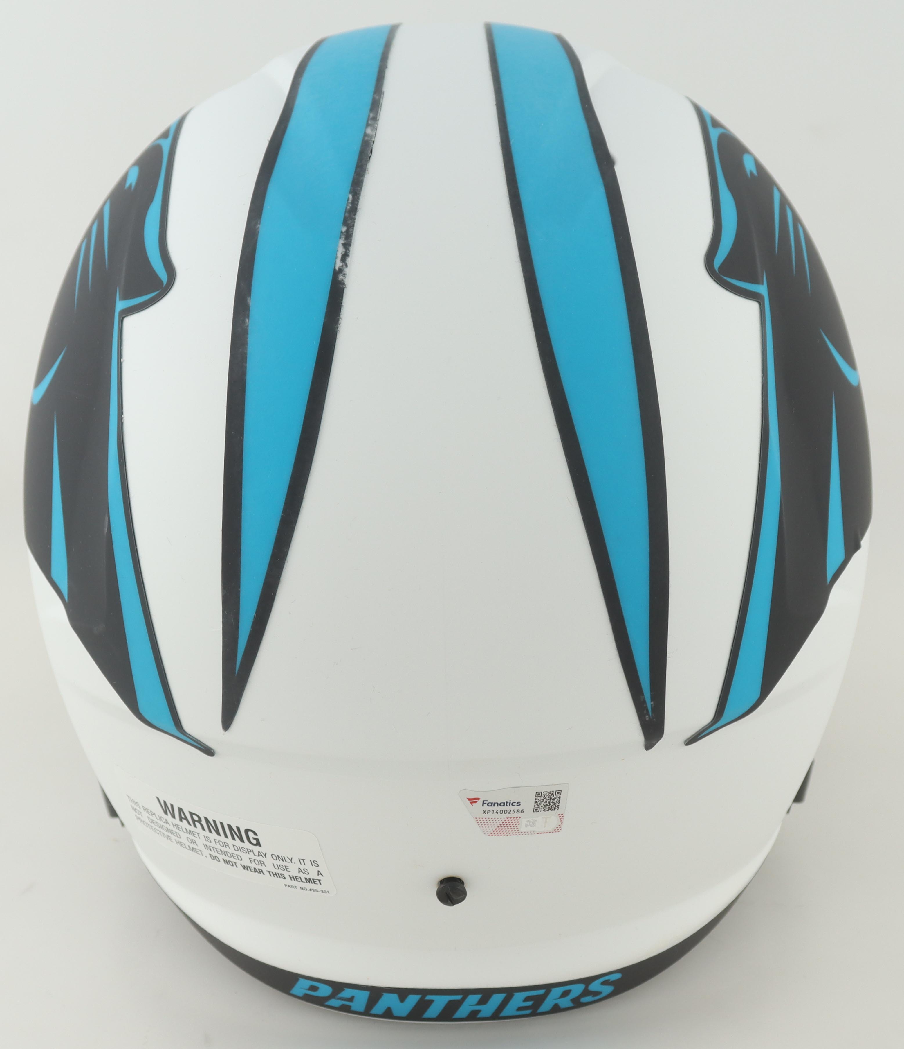 Bryce Young Signed Panthers Full-Size Lunar Eclipse Alternate Speed Helmet (Fanatics) at PristineAuction.com Bryce Young Signed Panthers Full-Size Lunar Eclipse Alternate Speed Helmet (Fanatics) at PristineAuction.com