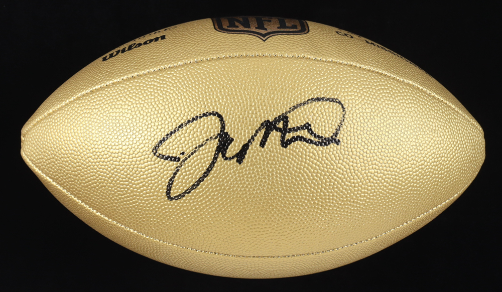 Joe Montana Signed "The Duke" NFL Gold Football (JSA) at PristineAuction.com Joe Montana Signed "The Duke" NFL Gold Football (JSA) at PristineAuction.com