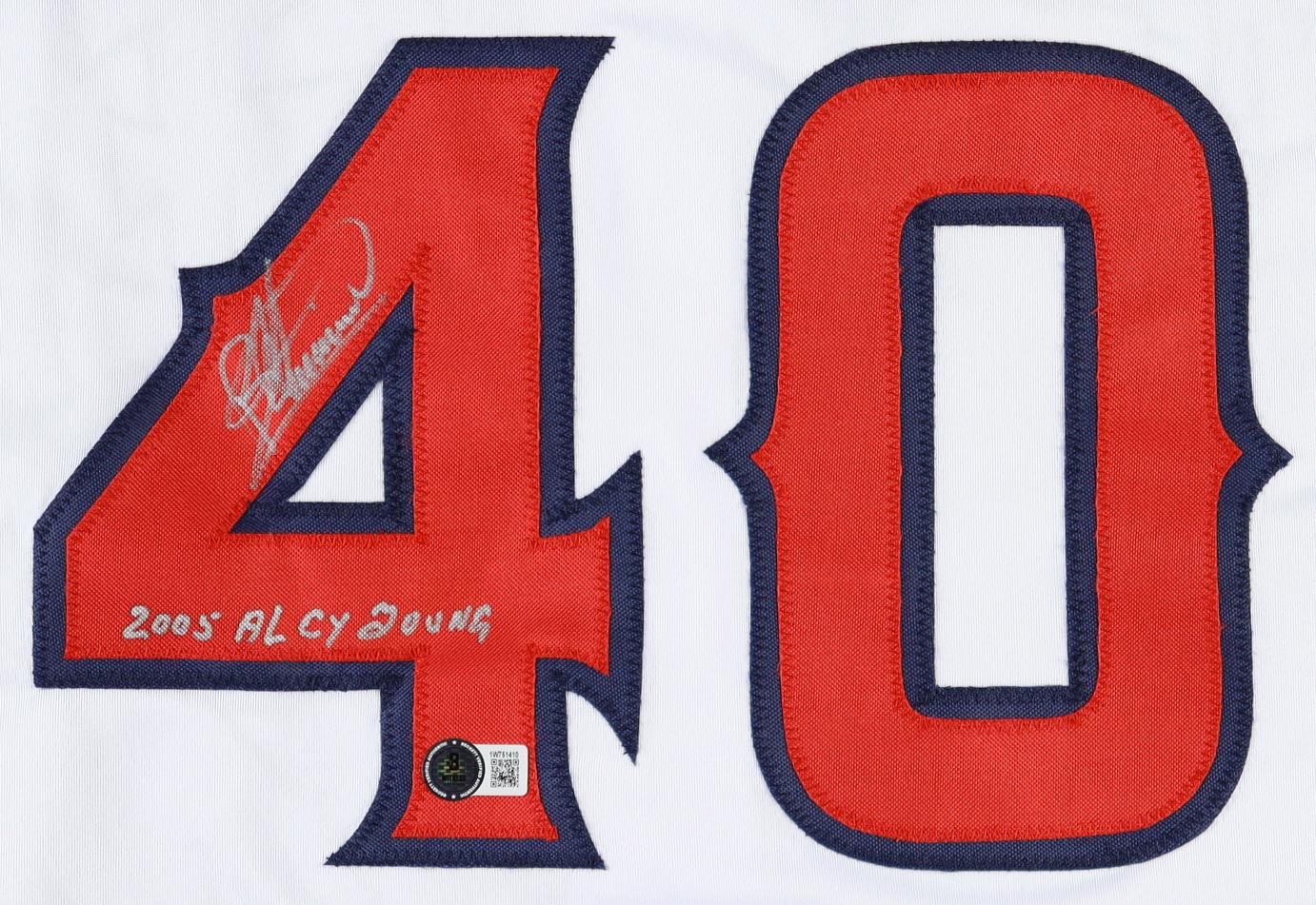 Bartolo Colon Signed Jersey Inscribed "2005 AL CY Young" (Beckett) at PristineAuction.com Bartolo Colon Signed Jersey Inscribed "2005 AL CY Young" (Beckett) at PristineAuction.com