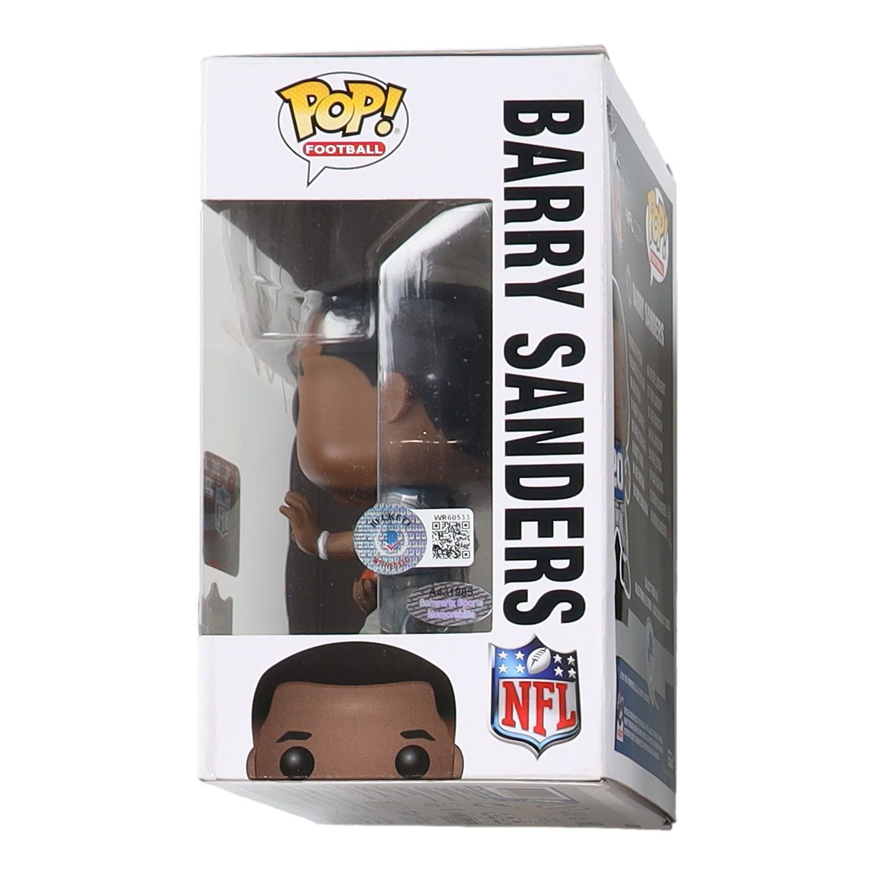 Barry Sanders Signed Lions #81 Funko Pop! Vinyl Figure (Beckett) at PristineAuction.com Barry Sanders Signed Lions #81 Funko Pop! Vinyl Figure (Beckett) at PristineAuction.com