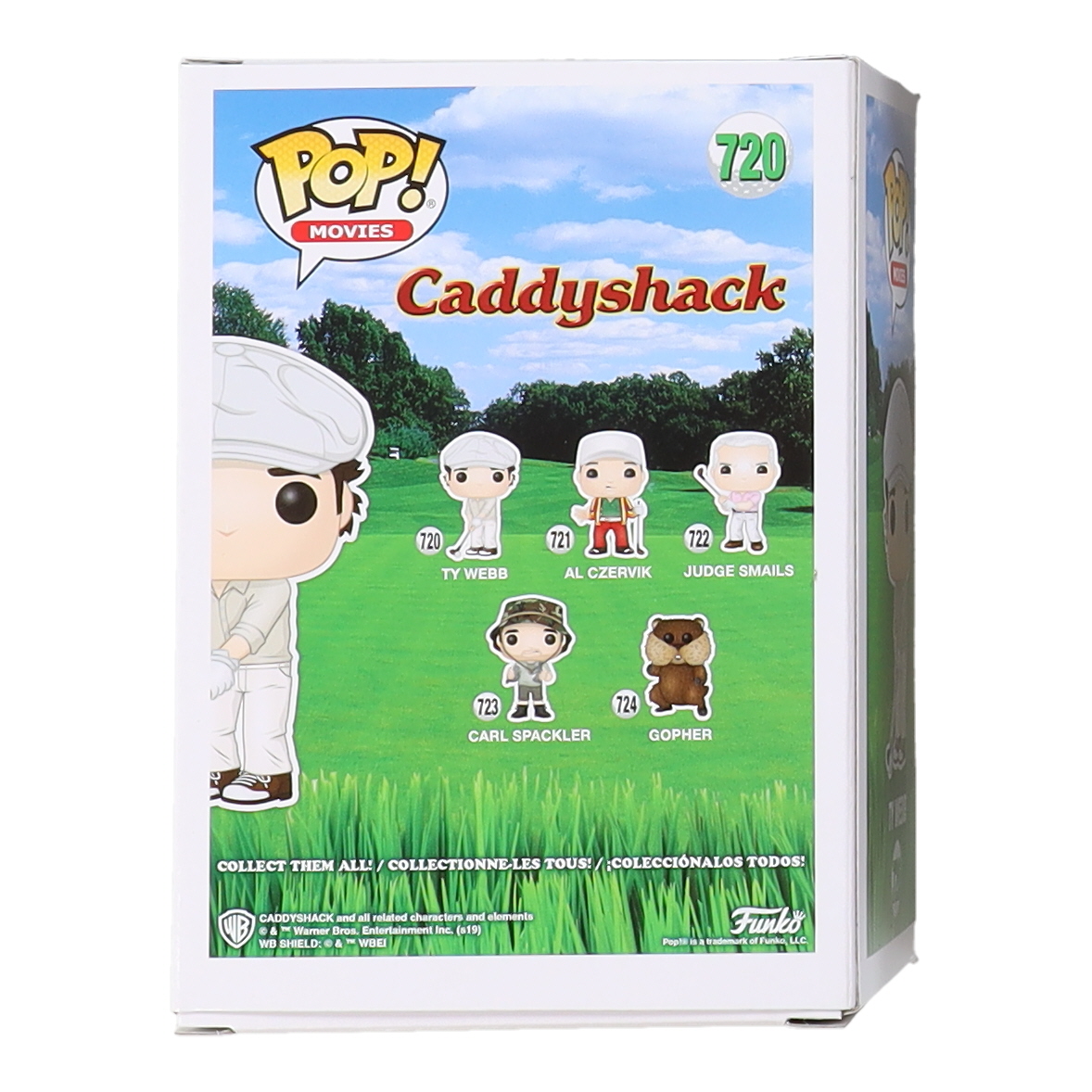 Chevy Chase Signed "Caddyshack" #720 Ty Webb Funko Pop! Vinyl Figure (Beckett) at PristineAuction.com Chevy Chase Signed "Caddyshack" #720 Ty Webb Funko Pop! Vinyl Figure (Beckett) at PristineAuction.com