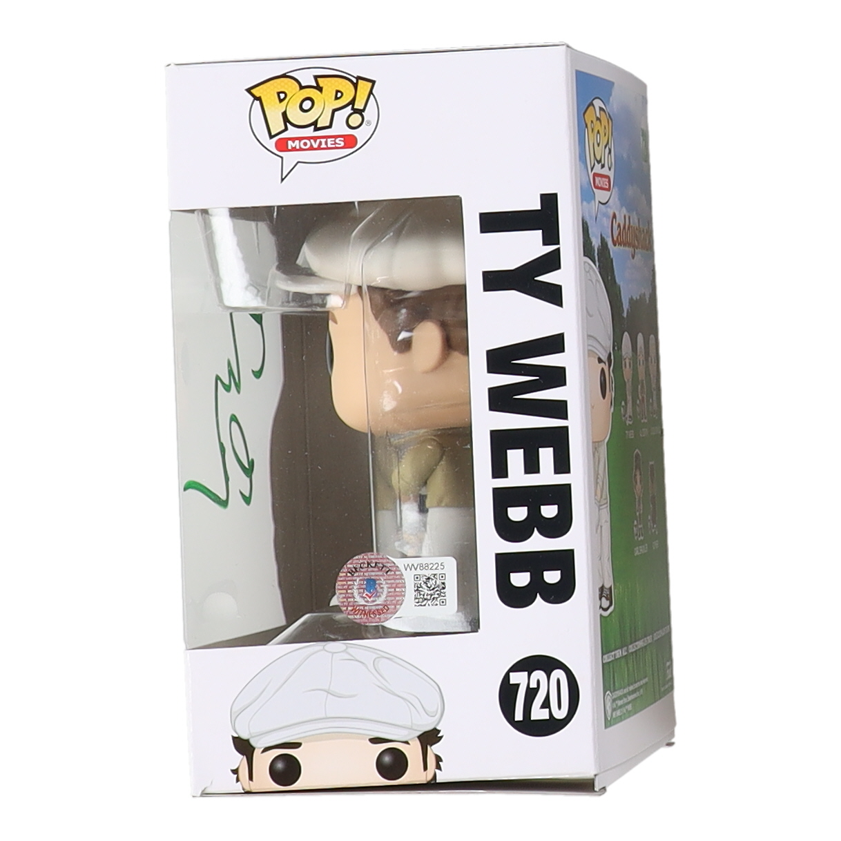Chevy Chase Signed "Caddyshack" #720 Ty Webb Funko Pop! Vinyl Figure (Beckett) at PristineAuction.com Chevy Chase Signed "Caddyshack" #720 Ty Webb Funko Pop! Vinyl Figure (Beckett) at PristineAuction.com