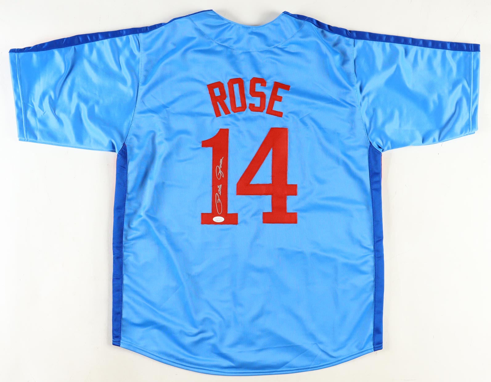 Pete Rose Signed Jersey (JSA) at PristineAuction.com Pete Rose Signed Jersey (JSA) at PristineAuction.com