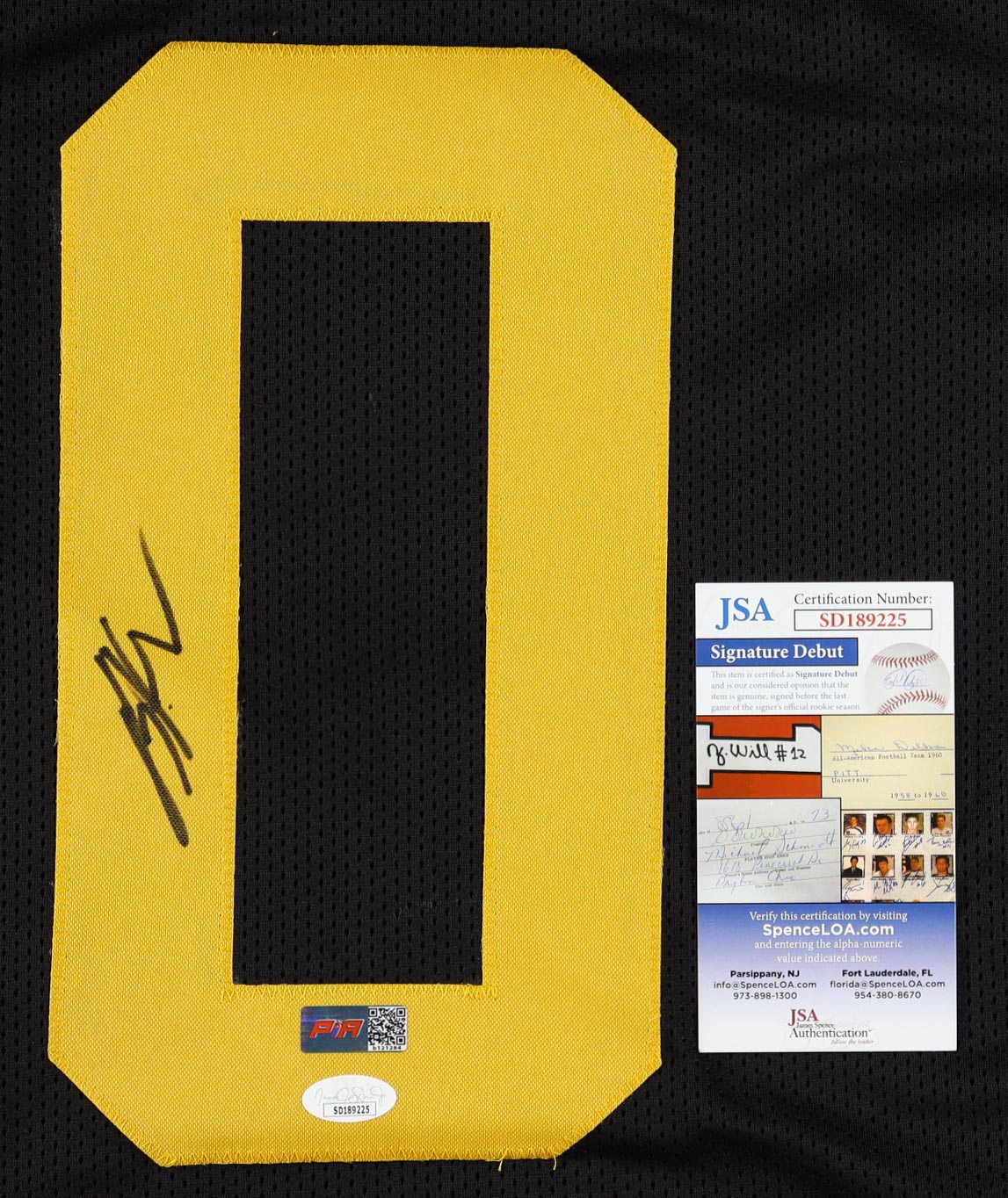 Bryce Ford-Wheaton Signed Jersey (JSA & PIA) at PristineAuction.com Bryce Ford-Wheaton Signed Jersey (JSA & PIA) at PristineAuction.com