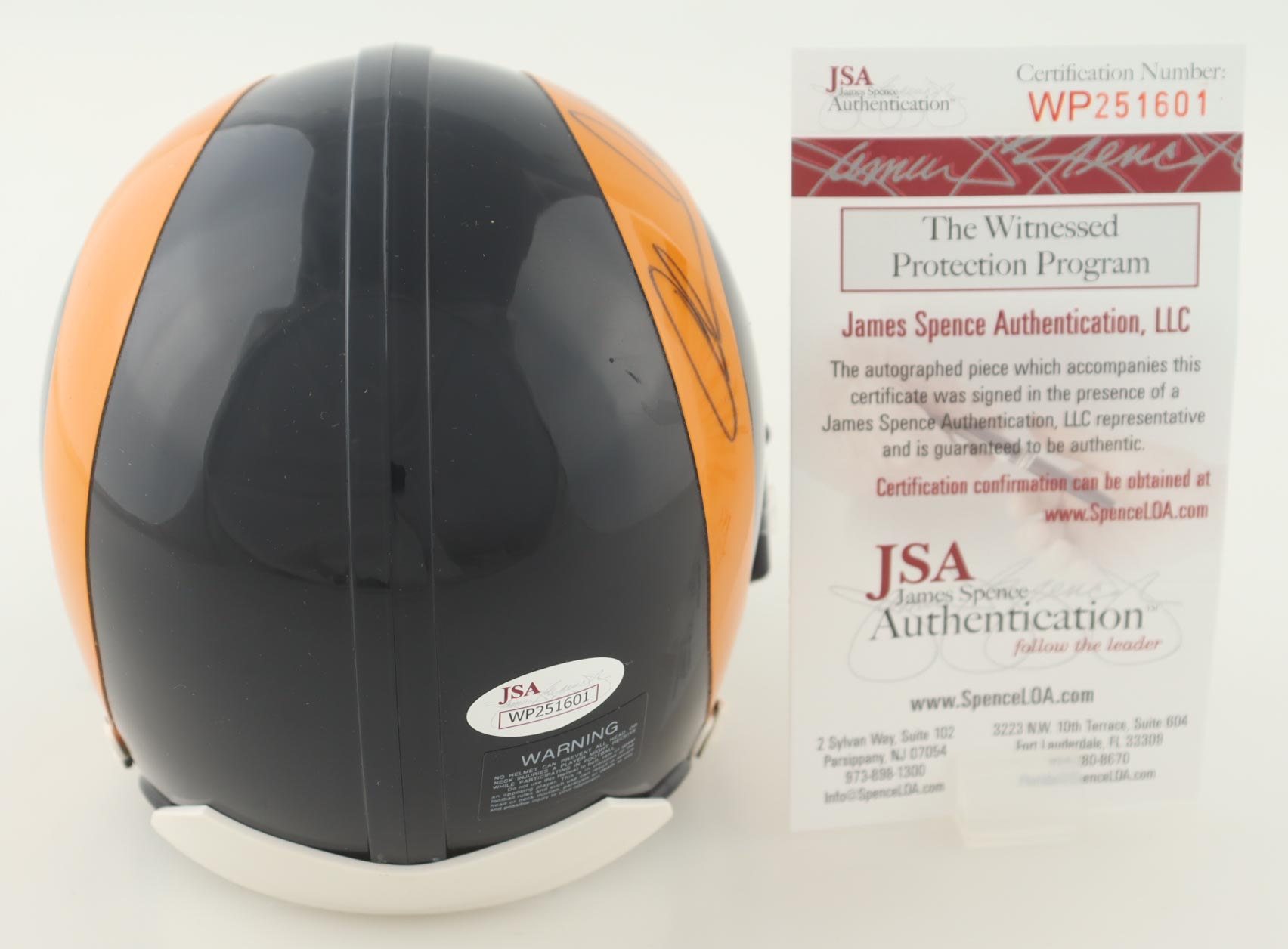 Orlando Pace Signed Rams Throwback Mini Helmet Inscribed "HOF 16" (JSA) at PristineAuction.com Orlando Pace Signed Rams Throwback Mini Helmet Inscribed "HOF 16" (JSA) at PristineAuction.com