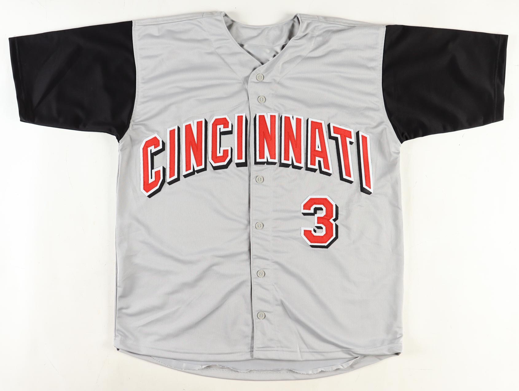 Pokey Reese Signed Jersey Inscribed "99 & 00 Gg" (Beckett) at PristineAuction.com Pokey Reese Signed Jersey Inscribed "99 & 00 Gg" (Beckett) at PristineAuction.com