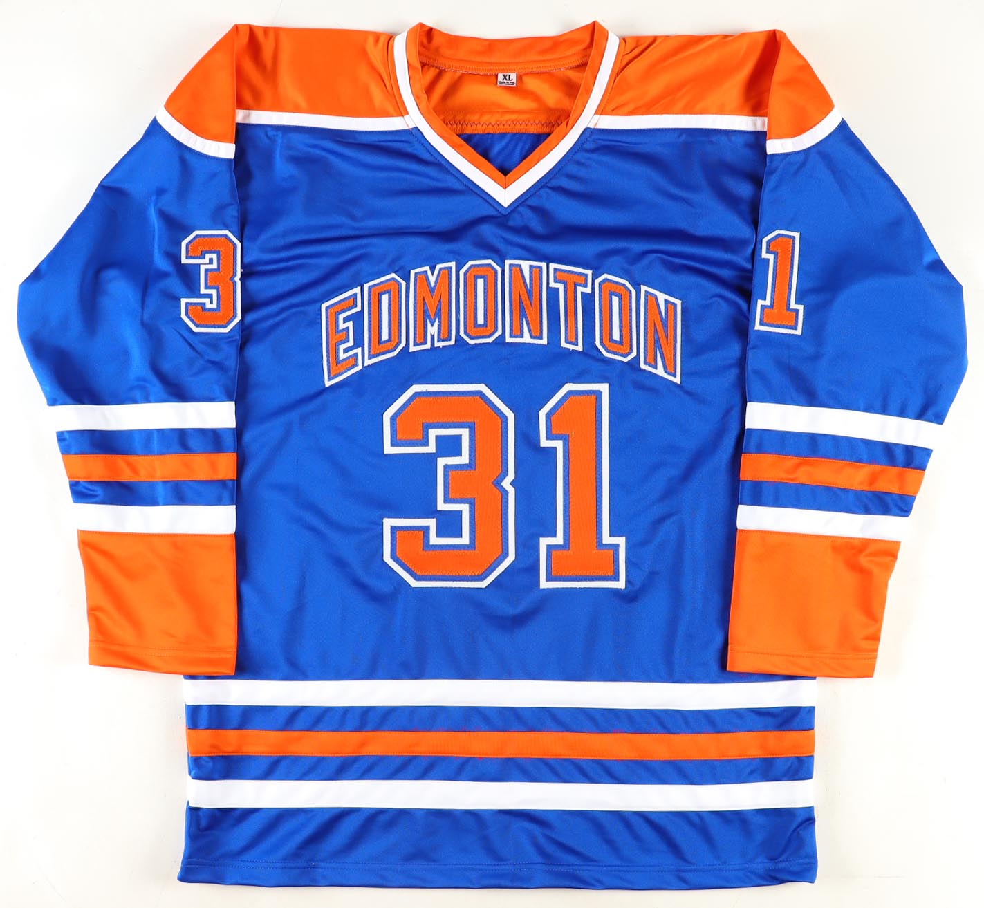 Grant Fuhr Signed Jersey (Beckett) at PristineAuction.com Grant Fuhr Signed Jersey (Beckett) at PristineAuction.com