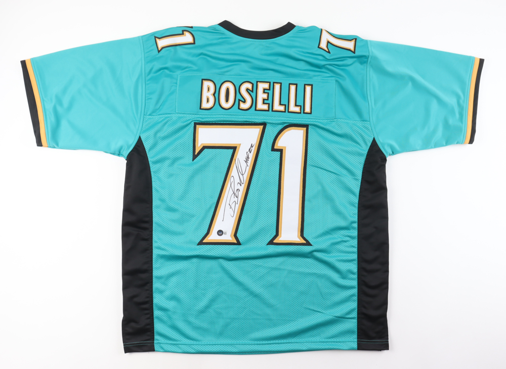 Tony Boselli Signed Jersey Inscribed "HOF 22" (Beckett) at PristineAuction.com Tony Boselli Signed Jersey Inscribed "HOF 22" (Beckett) at PristineAuction.com