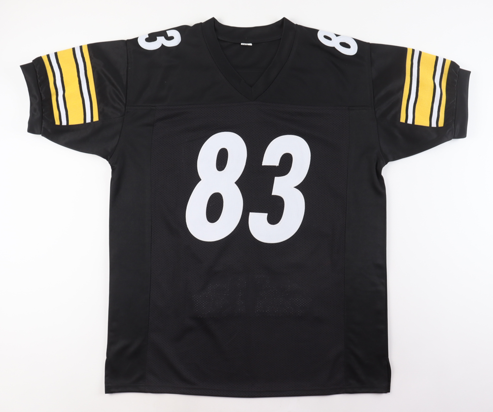 Heath Miller Signed Career Highlight Stat Jersey (JSA) at PristineAuction.com Heath Miller Signed Career Highlight Stat Jersey (JSA) at PristineAuction.com