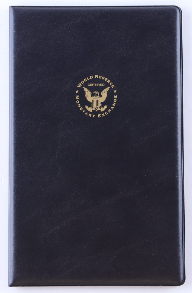 Uncut Sheet of (4) 2003 $1 Dollar U.S. Federal Reserve Notes with Display Folder at PristineAuction.com Uncut Sheet of (4) 2003 $1 Dollar U.S. Federal Reserve Notes with Display Folder at PristineAuction.com